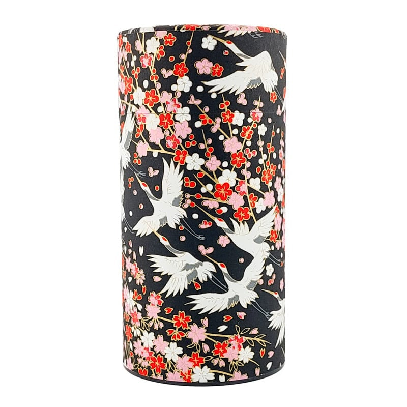 Japanische Teedose Washi Hana Tsuru