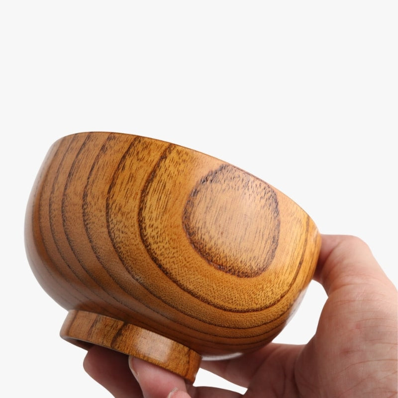 Japanische Suppenschüssel Holz