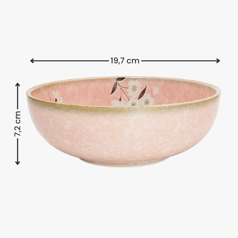 Schüssel Donburi Japanisch Pinku Sakura