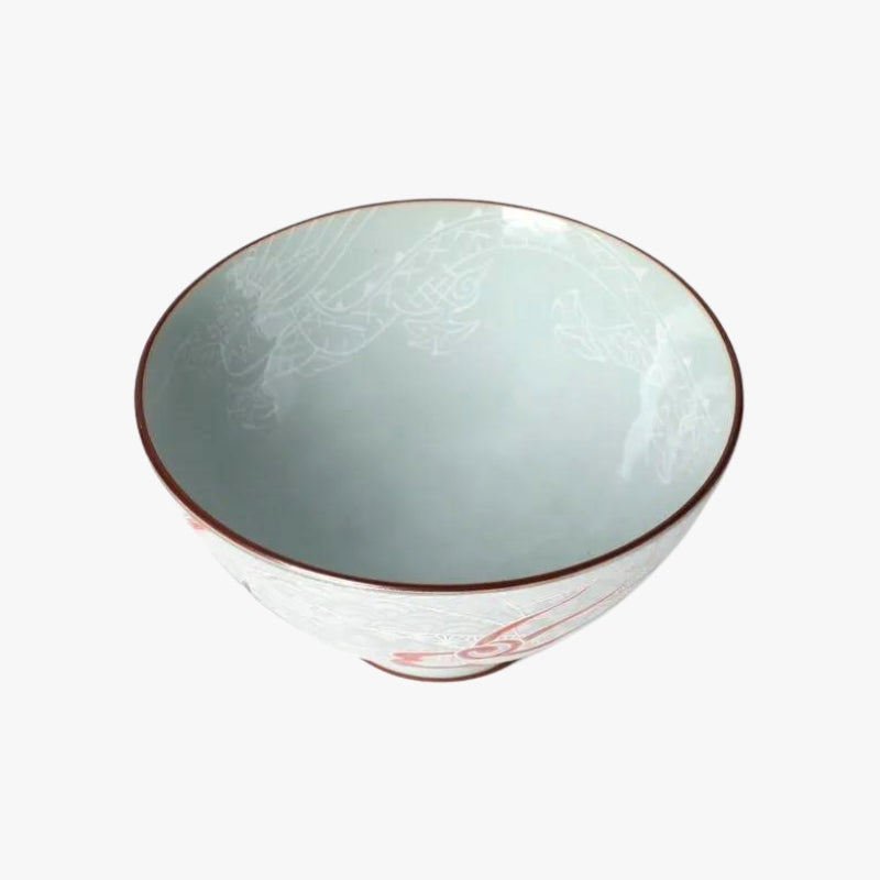 Japanische Keramikschale Drachen