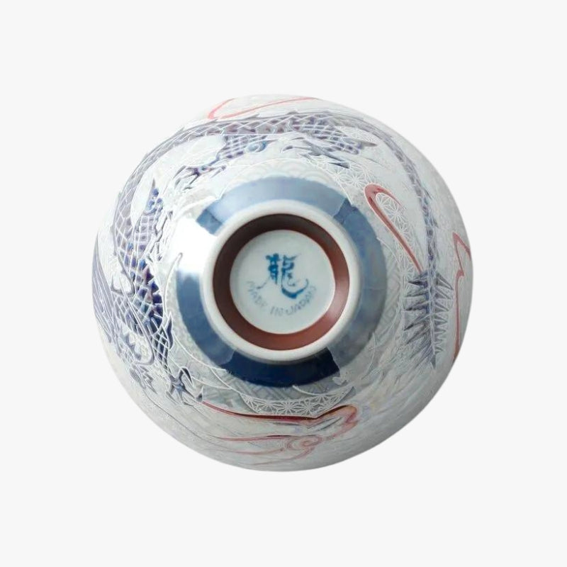 Japanische Keramikschale Drachen