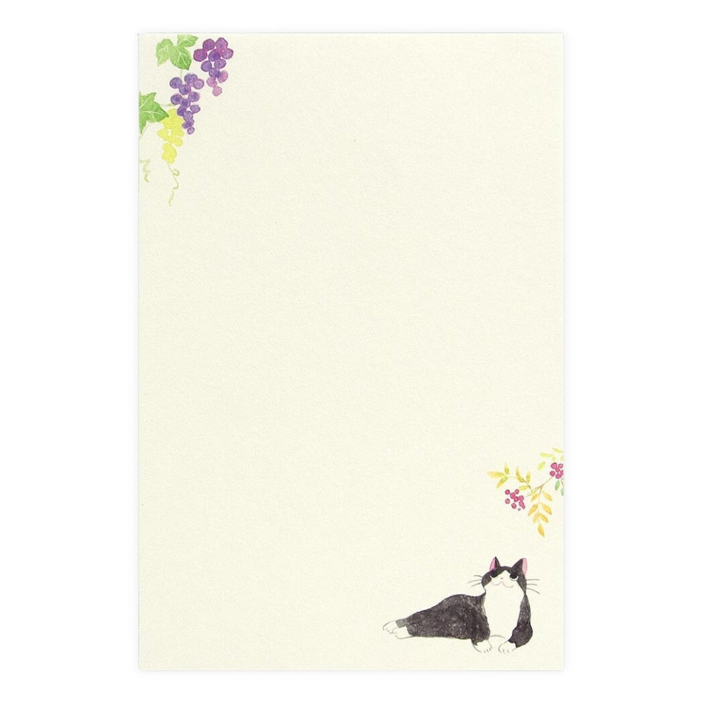 Briefpapier - Katzen im Herbst