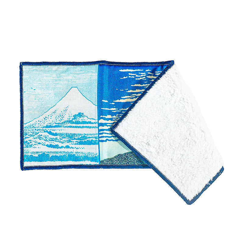 Brillenputztuch - Hokusai Roter Fuji