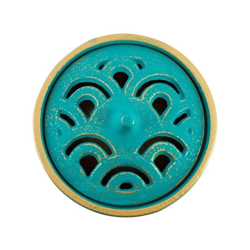 Brûleur d’Encens Fonte Iwachu Turquoise