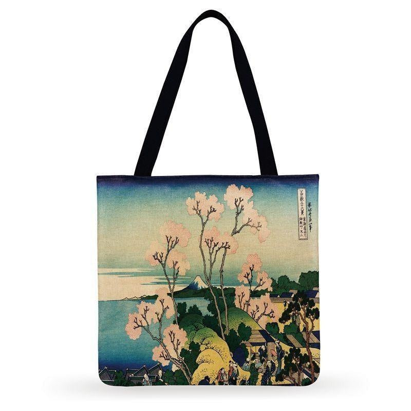 Canvas Tote Bag - Kirsche