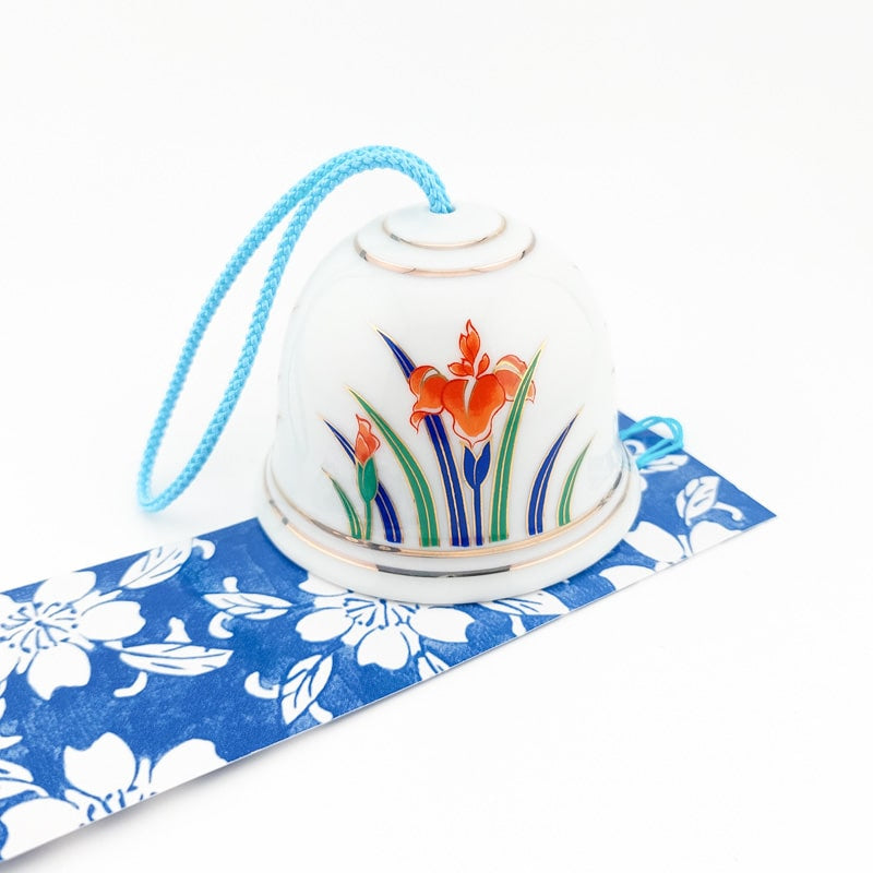 Glockenspiel Furin Japanisch Blume Iris