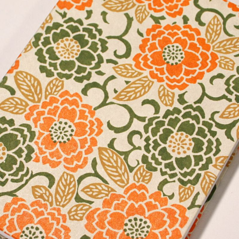 Japanisches Stempelheft Orange