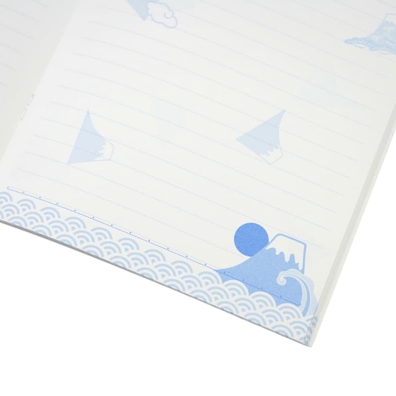 Japanisches Notizbuch Fujisan & Seigaiha