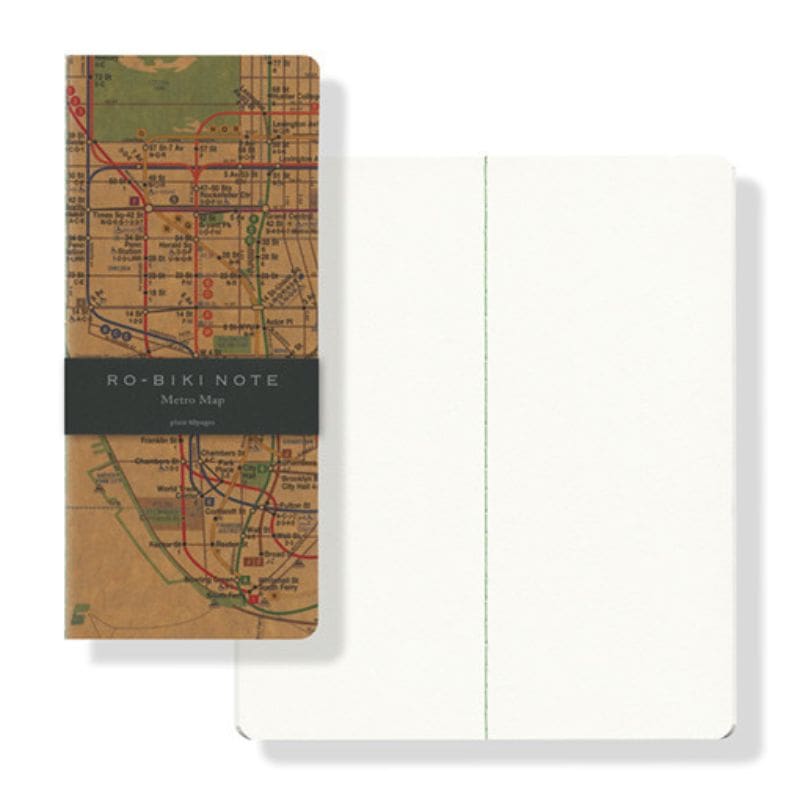 Carnet Ro-Biki Notiz U-Bahn-Karte