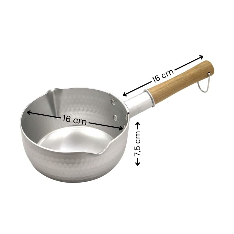 Japanische Yukihira-Pfanne - 16 cm