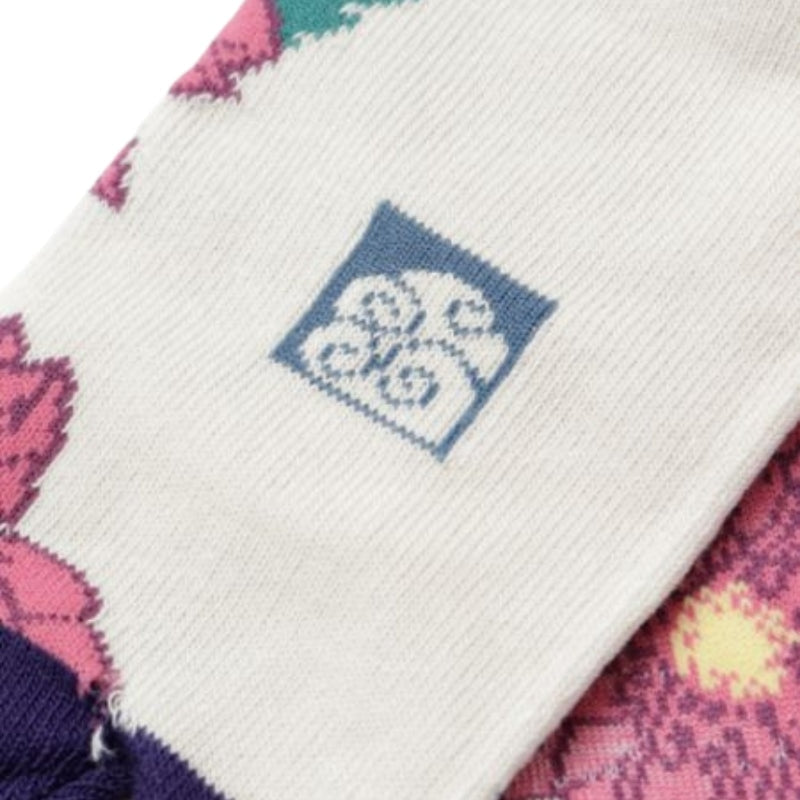 Chrysantheme Tabi Socken