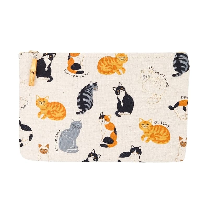 Clutch-Tasche - Japanische Katzen