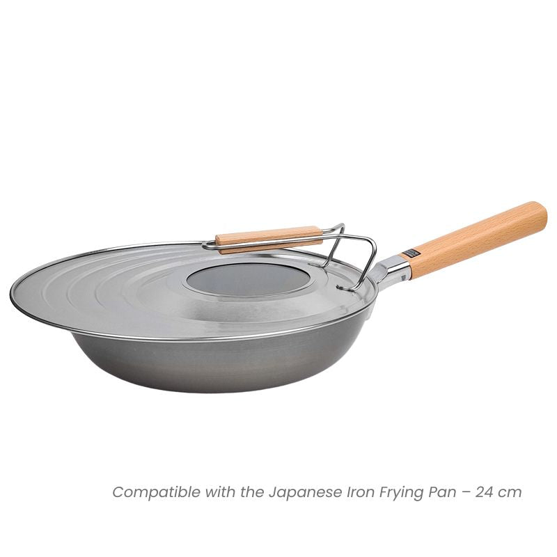 Japanischer Universaldeckel Metall 20–26 cm