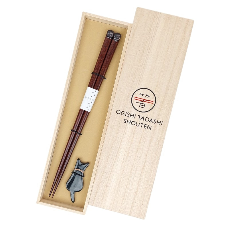 Japanisches Baguette-Set Chat Noir