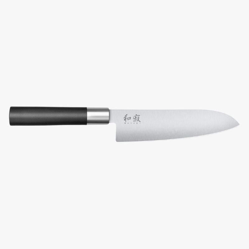 Couteau Santoku Wasabi Black 16,5 cm
