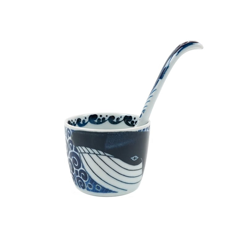 Japanischer Suppenlöffel Walfisch