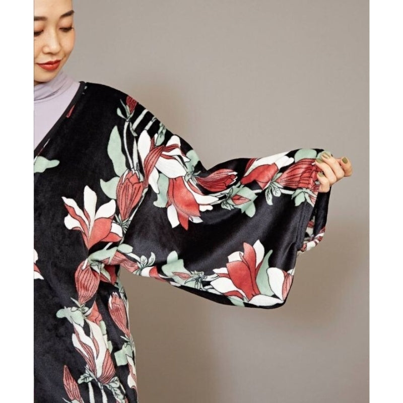 Damen Nachtwäsche Japanisch - Schwarz