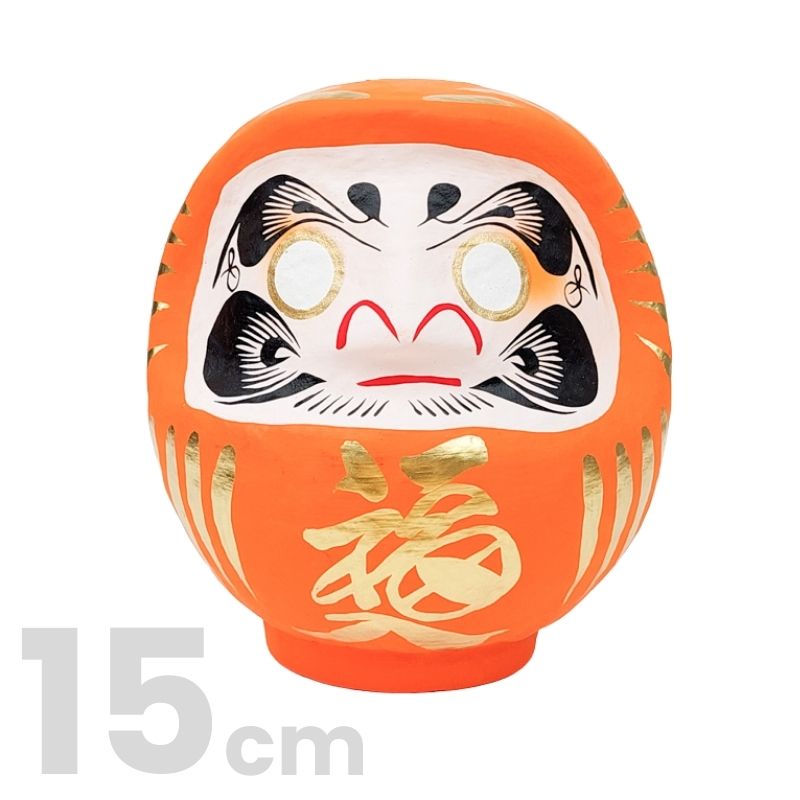 Daruma Japan - Orange 15 cm