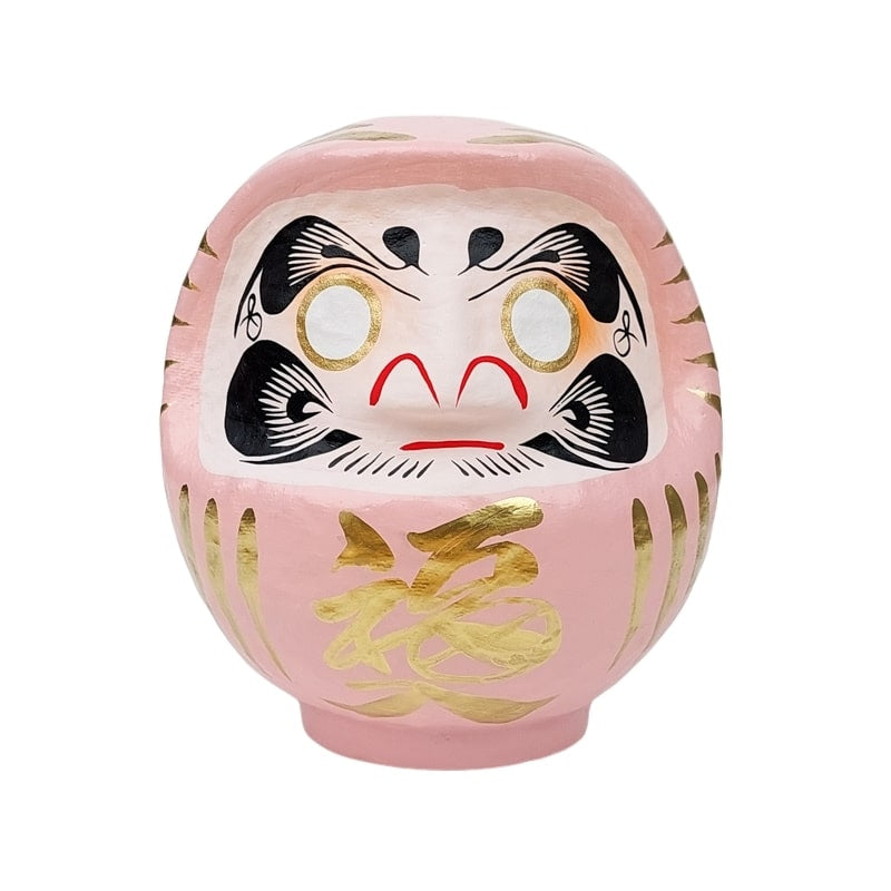 Daruma Japanisch Rosa - 12 cm