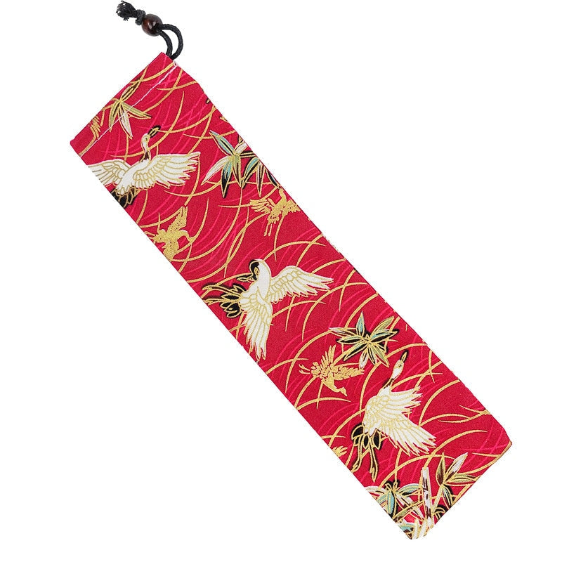 Essstäbchen Etui - Kranich