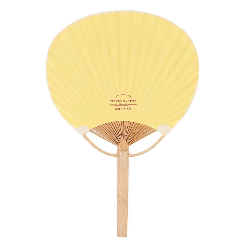 Uchiwa-Fächer Kamelie