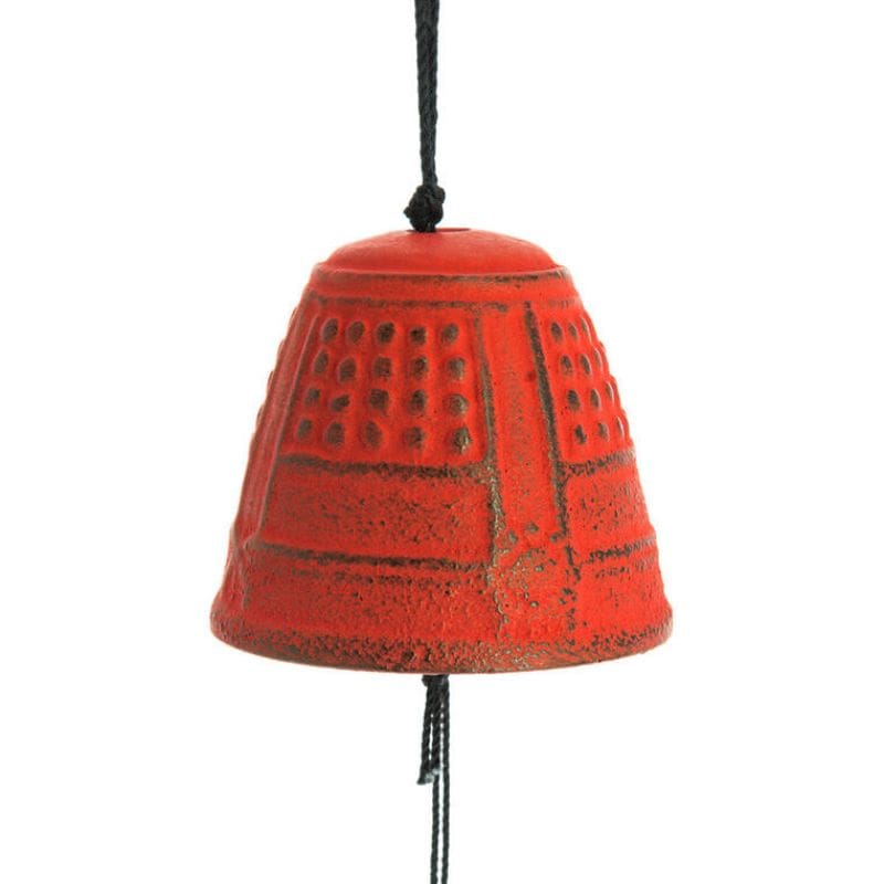 Furin Windglocke Iwachu Rot - 4,5 cm