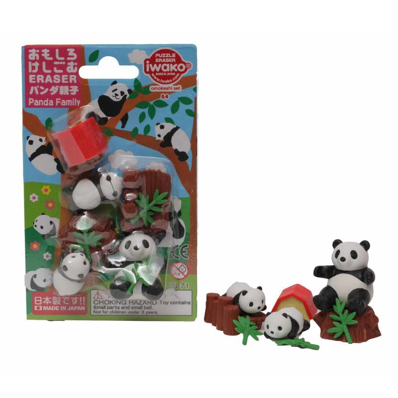 Japanischer Radiergummi Iwako Panda