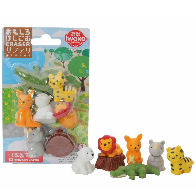 Japanischer Radiergummi Iwako Safari
