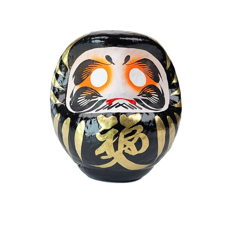 Groß Daruma Japan - Schwarz