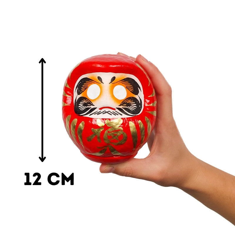 Groß Daruma - Rot 12 cm