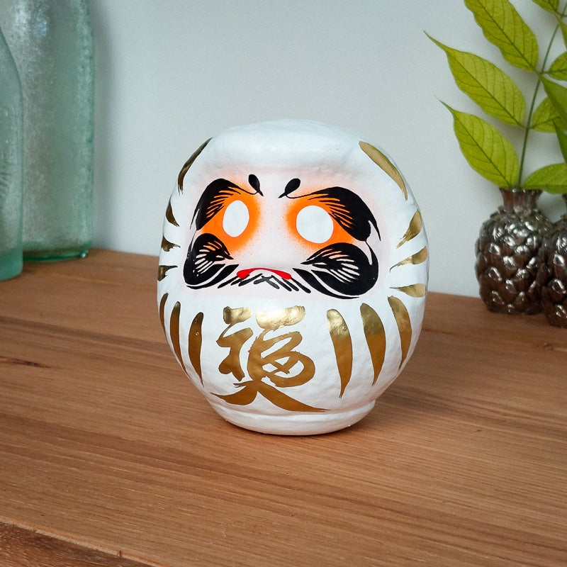 Groß Daruma - Weiß