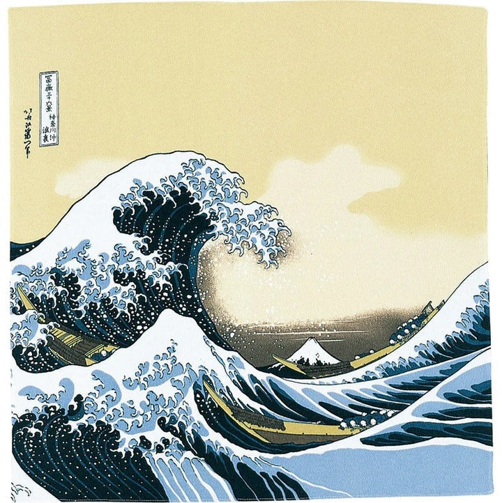 Große Furoshiki - Welle Kanagawa