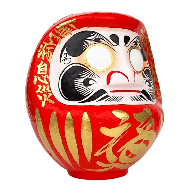 Großer Japanischer Daruma – Rot (23 cm)