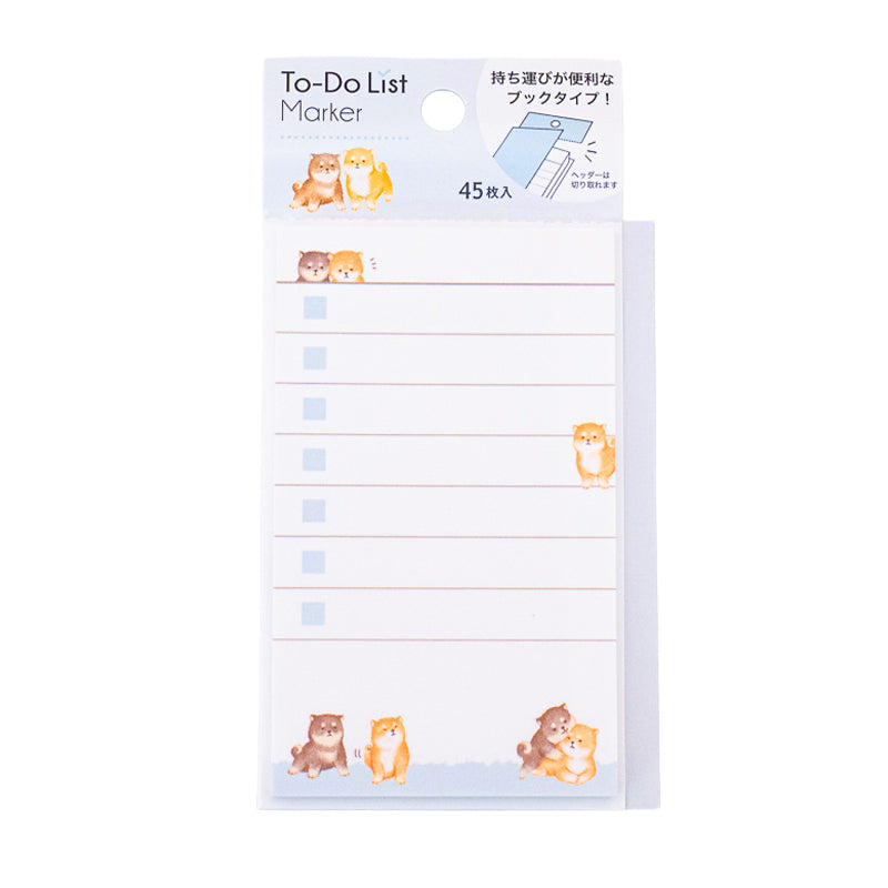 Haftnotizen - Kawaii Mameshiba To-do-Liste