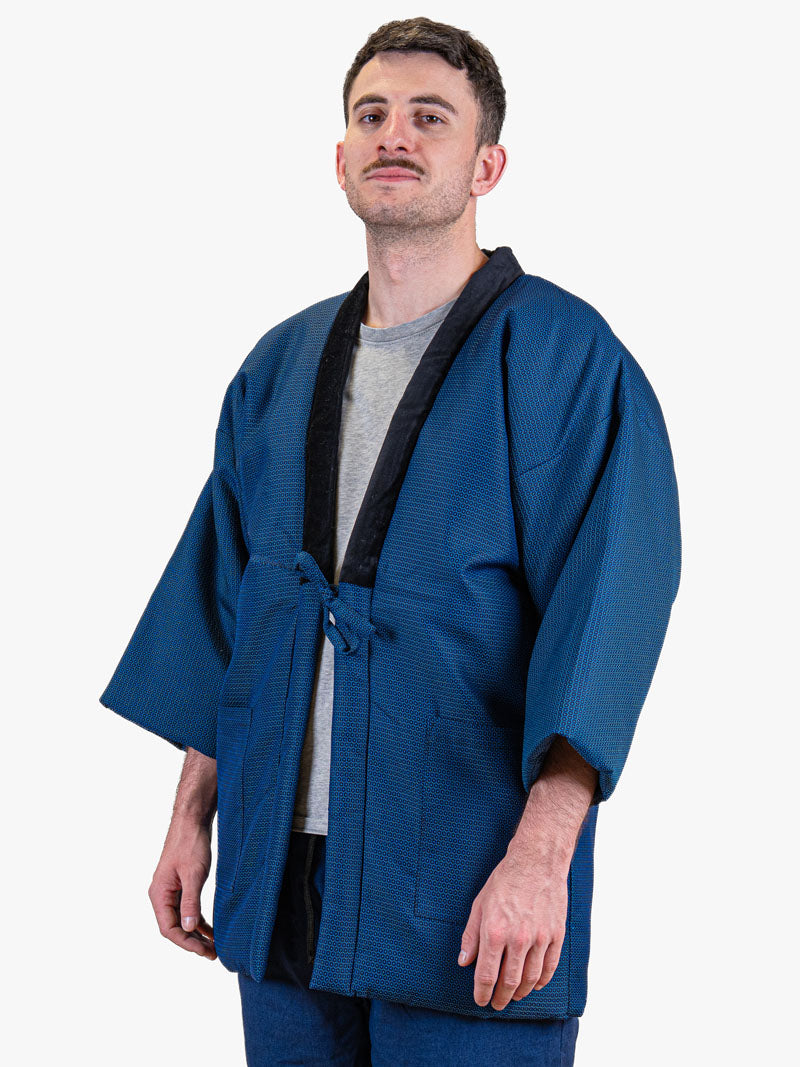 Hanten-Jacke Herren – Traditionelle Blaue