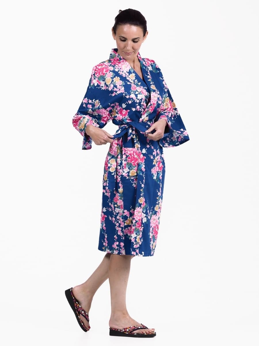 Happi Kimono Damen – Botan to Uchōran Einheitsgröße