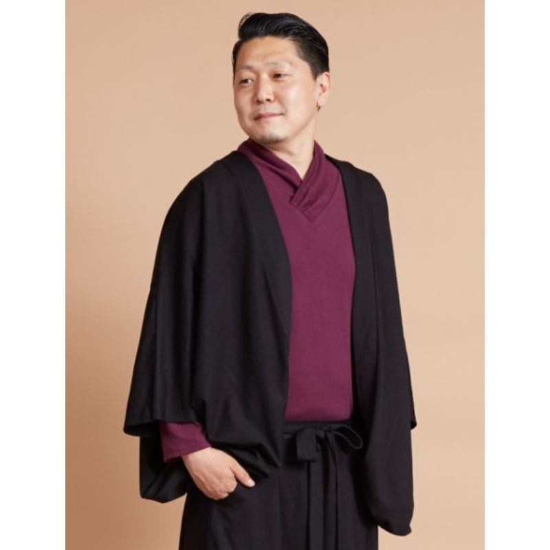 Herren Jacke Kimono Stil