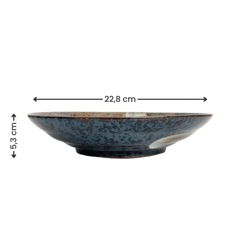 Hoher Japanischer Teller - Fudezukai