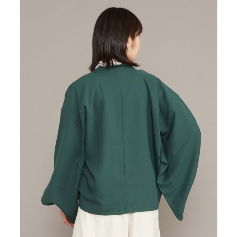 Jacke Kimono Grün