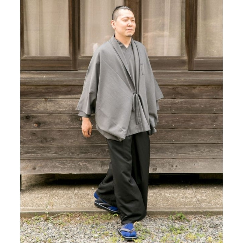 Jacke Kimono Style - Grau