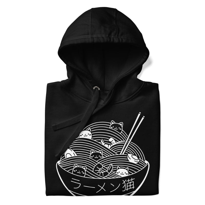 Japan Hoodie - Bowl of Kittens