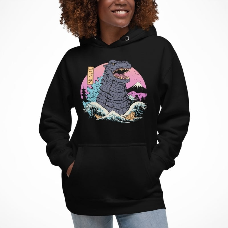 Japan Hoodie - Kaiju Retro