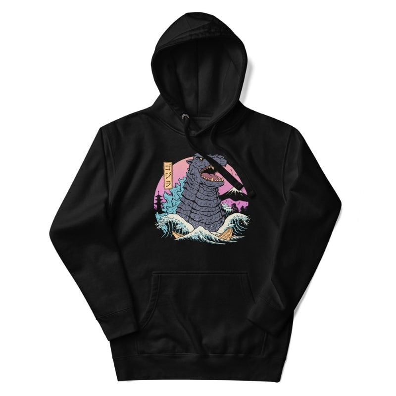 Japan Hoodie - Kaiju Retro S