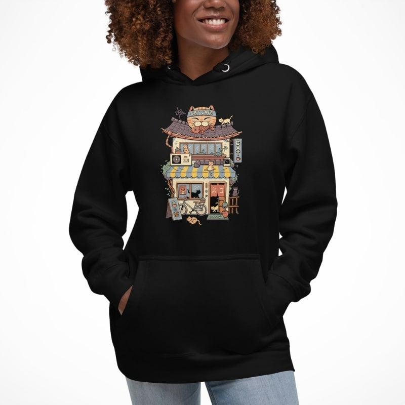Japan Hoodie - Neko Kaffee