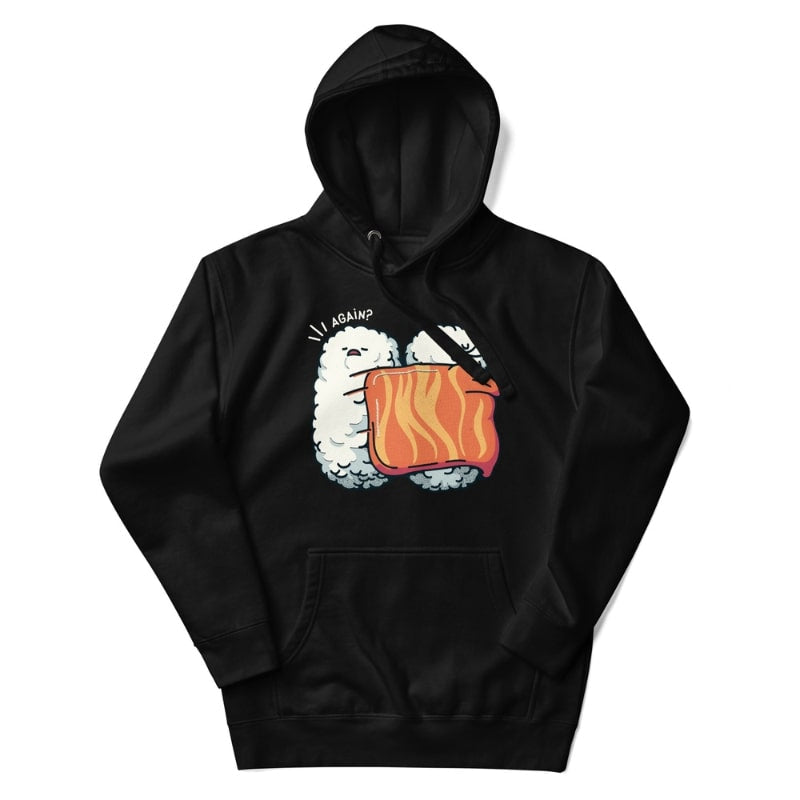 Japan Hoodie - Sleeping Sushi S