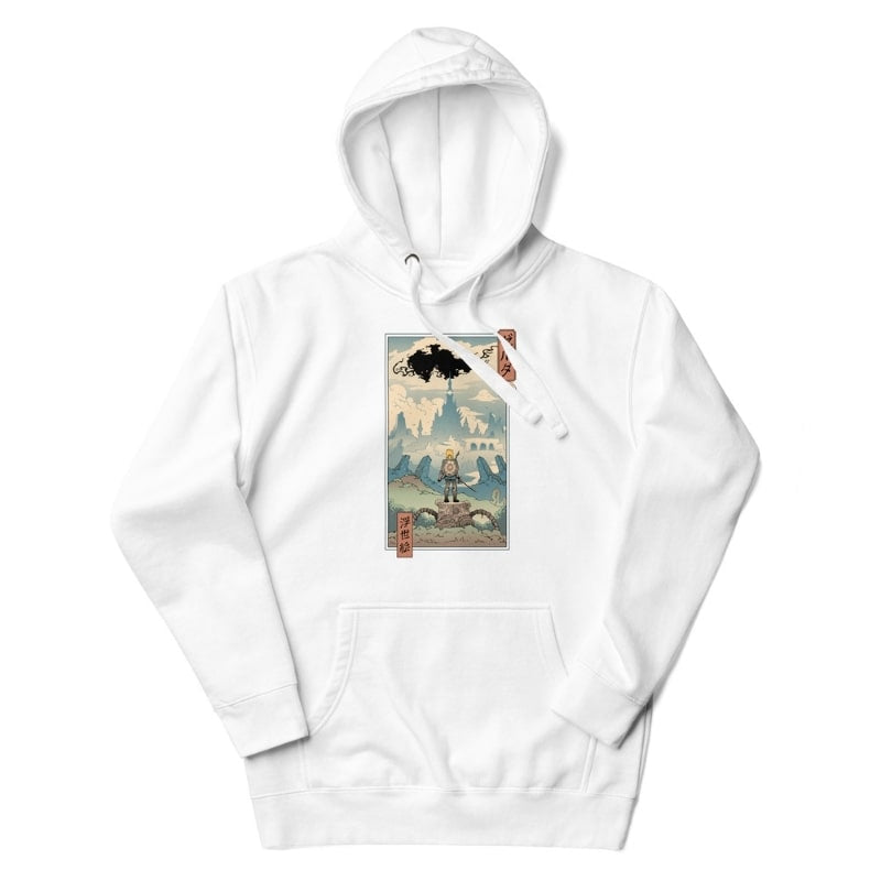 Japan Hoodie - Ukiyo-e The Legend of Zelda S / Weiß