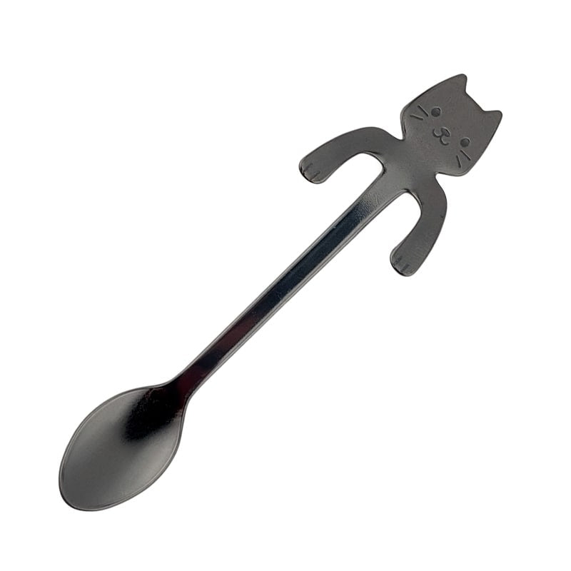 Japan Teelöffel - Black Cat