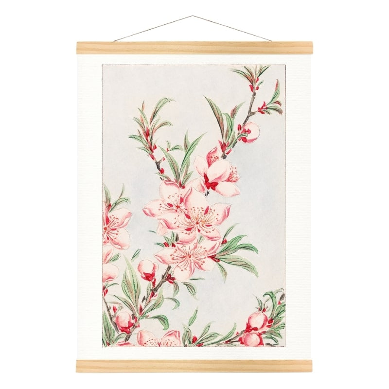 Japanische Drucke - Pfirsichblüten A3