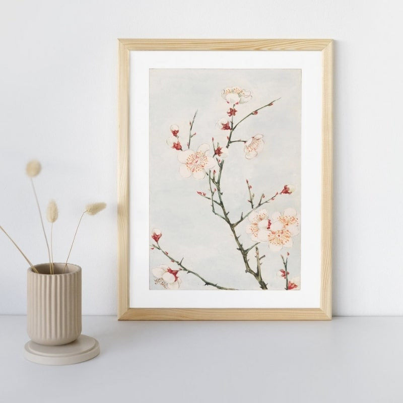 Japanische Drucke - Pflaumenblüten A3
