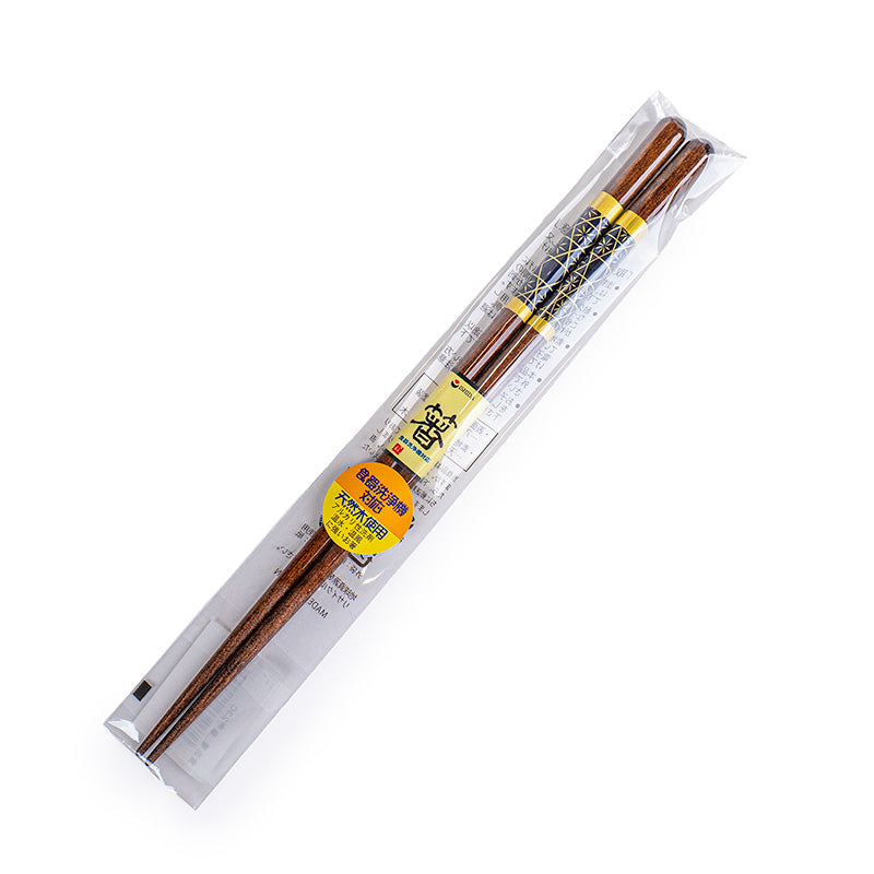 Japanische Essstäbchen aus Holz mit goldenem Muster